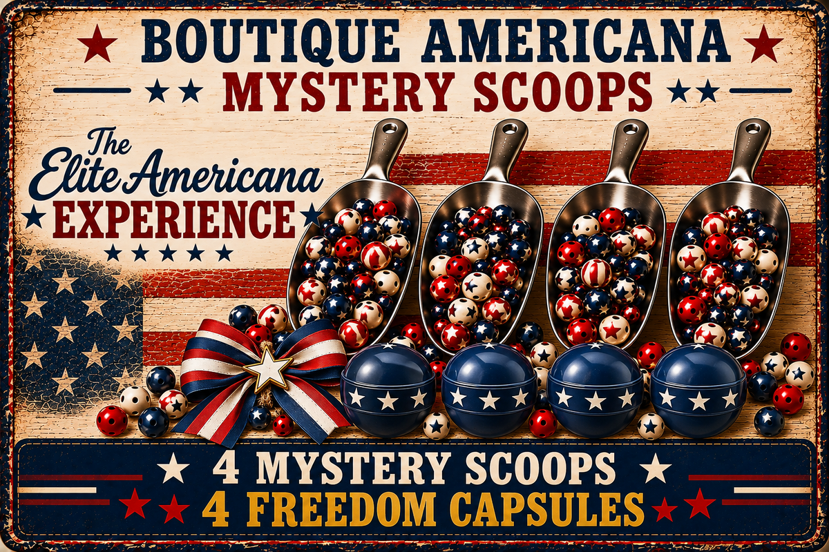 The Americana Collection — 4 Scoops + 4 Freedom Capsules